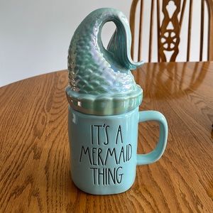 Rae Dunn It’s A Mermaid Thing Mug with Topper